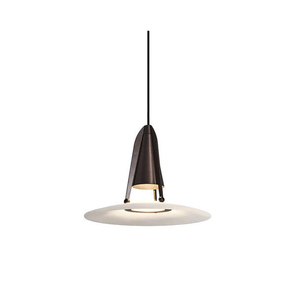 Aragon Pendant Light Alabaster Fusion