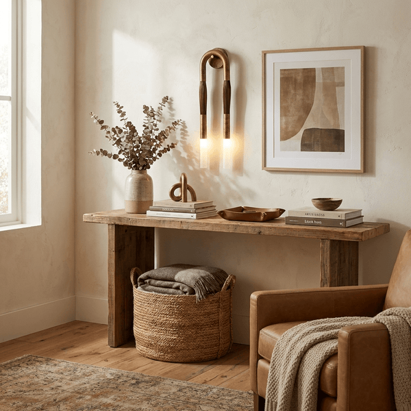 Horsehair Wall Lamp