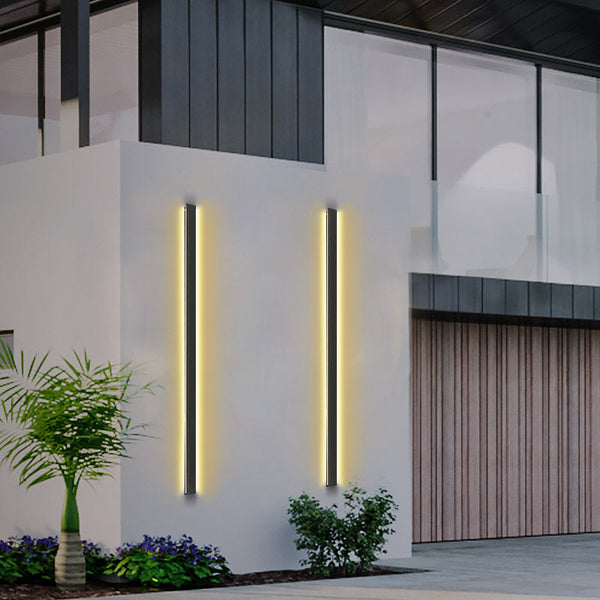 Sprike Linear Modern Outdoor Wall Porch Lights