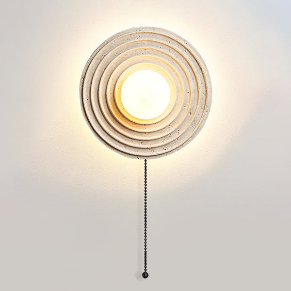 Ilorarae Travertine Wall Lamp