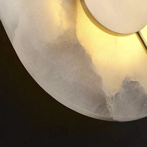 Marble Wall Light | Brass Accents | CLP85220