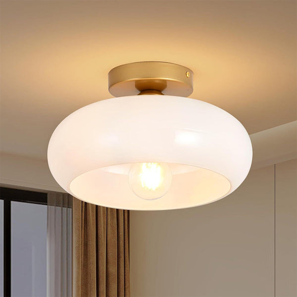 Contemporary Minimalist Living Room Iron Ceiling Lights