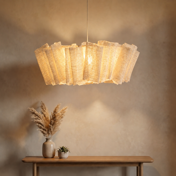Woven Abaca Pendant | CLVOP800