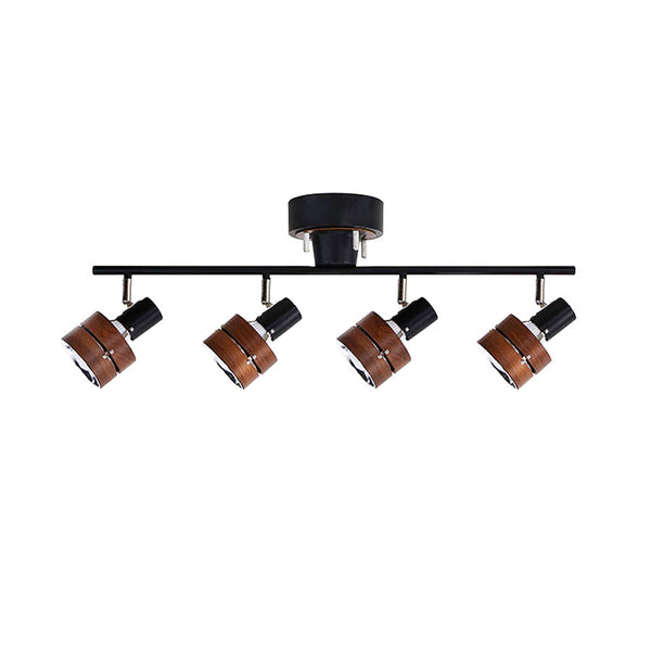 Esorila Nordic Cylindrical 4-Light Spotlight Ceiling Lamp