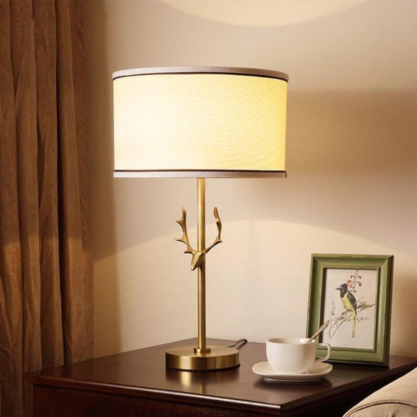 Golden antler Table lamp
