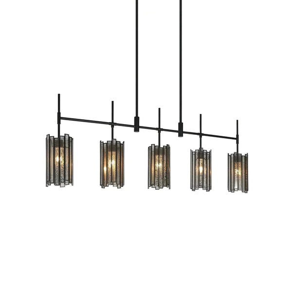 Hemaaolay Colored Glass Chandelier