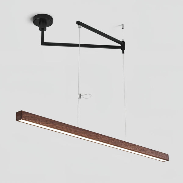 Sorva Swing Arm Linear Pendant Light