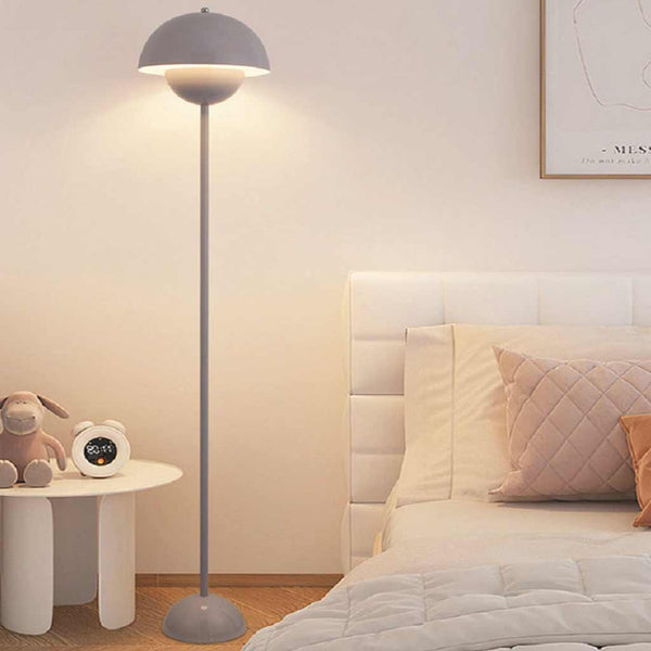 Floor Lamp Iron Mushroom Flower Bud Corner LED, 5 Colors