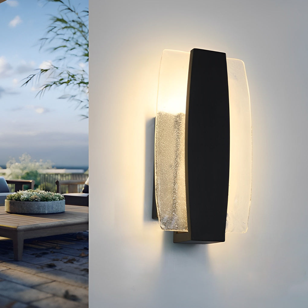 Liorisiella Handmade Bubbles Modern Glass Outdoor Wall Light