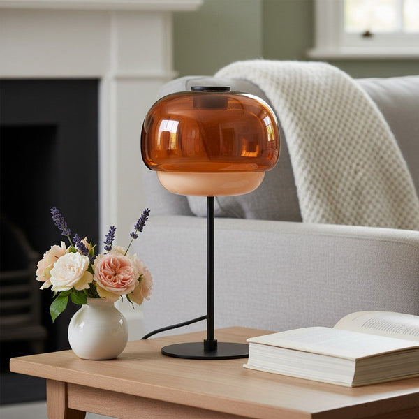 Orbit Glass Table Lamp For Living Room