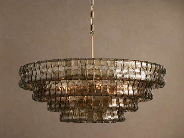 The Bellatrix Chandelier | Brass or Black | CLBLXCH