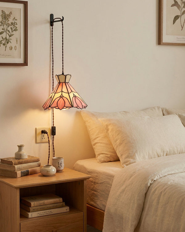 Cireielle Tiffany Plug In Pendant Light
