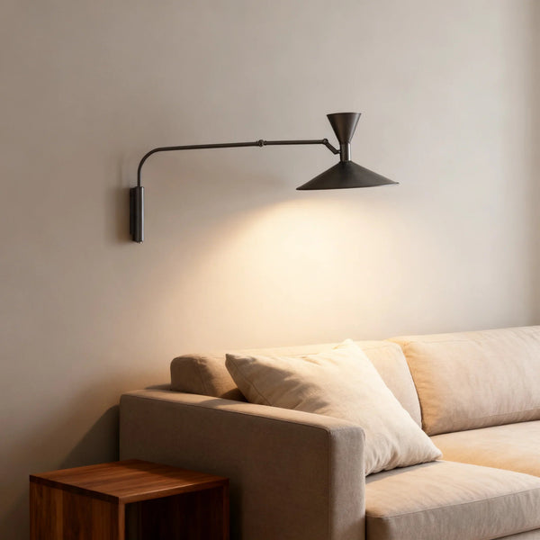 Modern Simple Swing Arm Wall Lamp