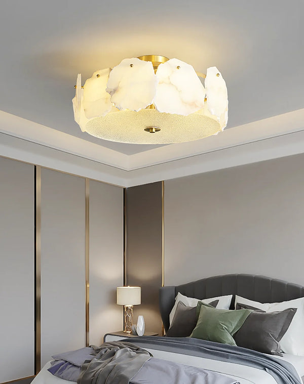 Artze Alabaster Ceiling Light
