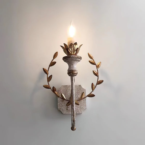 Charm Wooden Wall Lamp