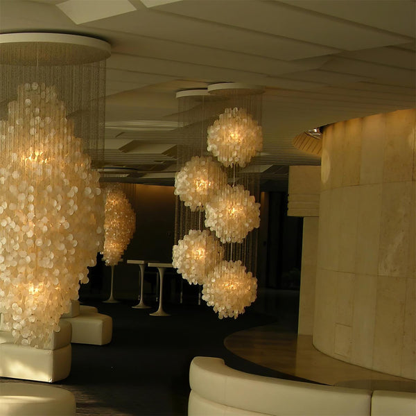 Idoris Postmodern Luxury Waterfall Chandelier