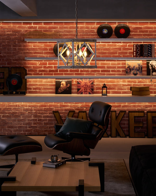 Zelaeora 4 - Light Wooden Pendant Lamp