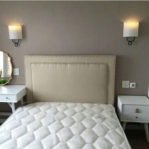 Silva Modern Cylindrical Fabric Indoor Wall Lamp Bedroom