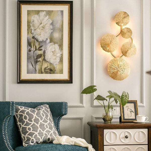 Lotus Leaf Wall Sconce