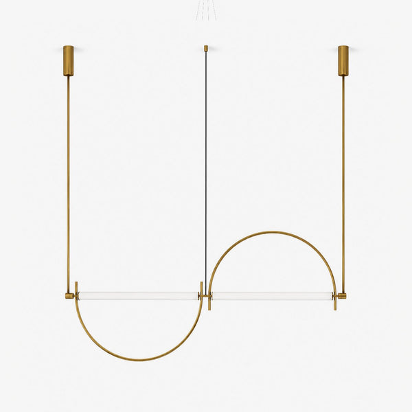 Arched Linear Led Chandelier