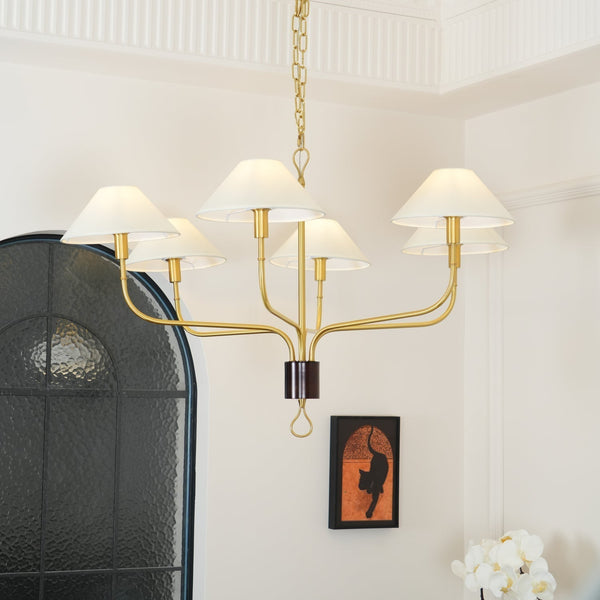 Bilt Classic Brass Tail Chandelier