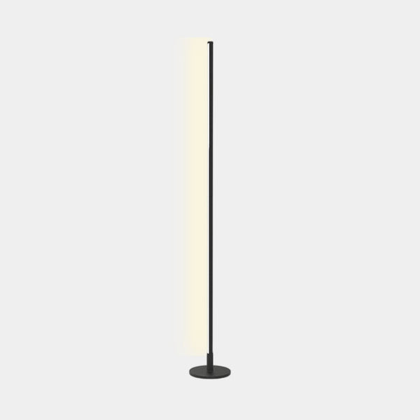 Floor Lamp Minimalist Slim Linear Dimmable LED, Black / White