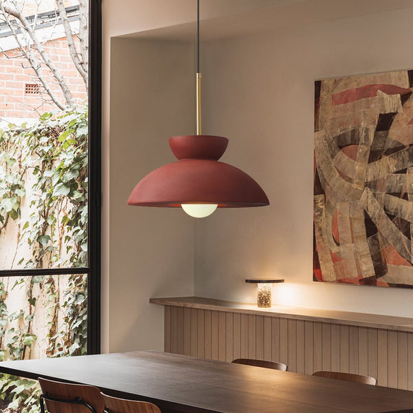 Nordic Minimalist Resin Pendant Light For Dining Room
