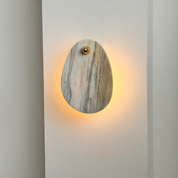 Norduvys Modern Luxurious Marble Wall Lamp