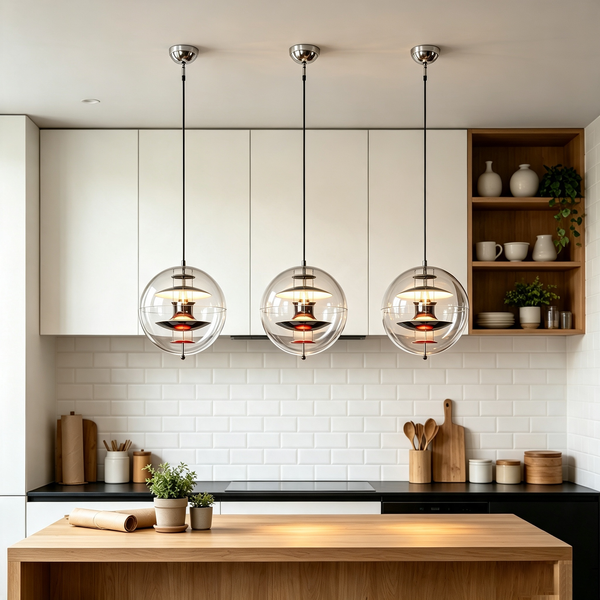 Globe Acrylic Pendant Light
