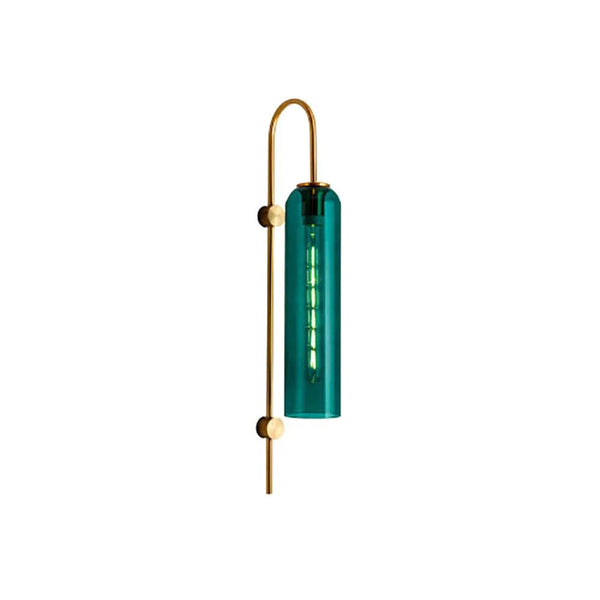 Long Tube Glass Wall Light