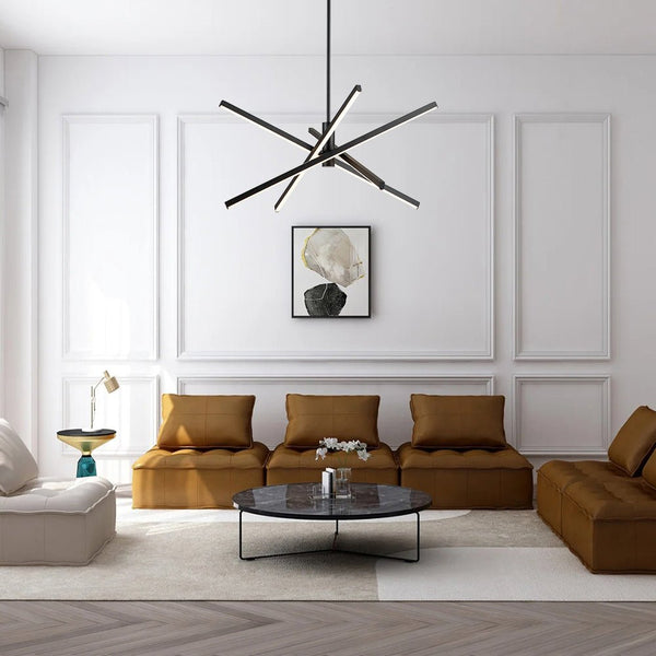 4-Light LED Sputnik Chandelier