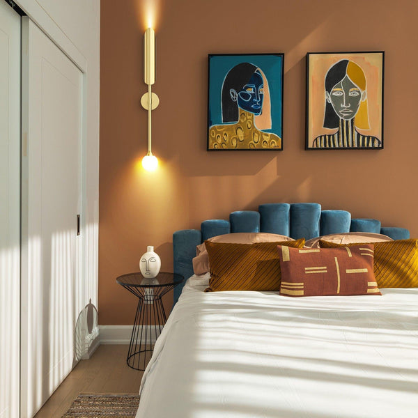 long tube candle holder