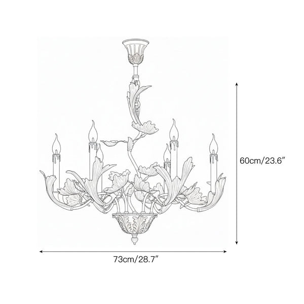 Aurelios Brass Chandelier