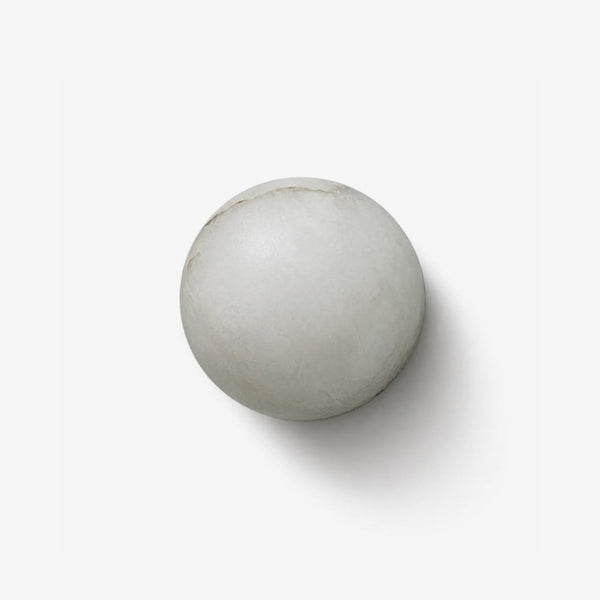 Round Alabaster Wall Sconce