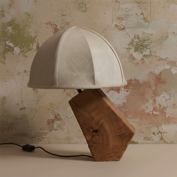 Tanaka Table Lamp | Raw Timber | CLOAK5674