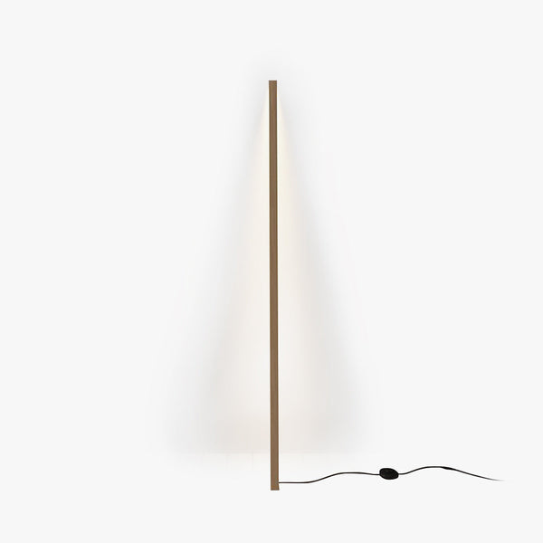Ozawa Minimalist Linear Nature Wooden Floor Lamp