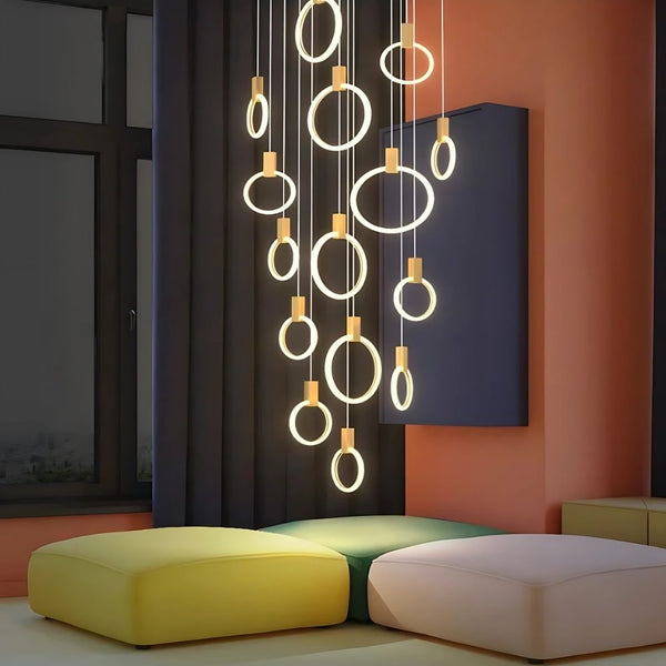 Cedi Led Staircase Chandelier