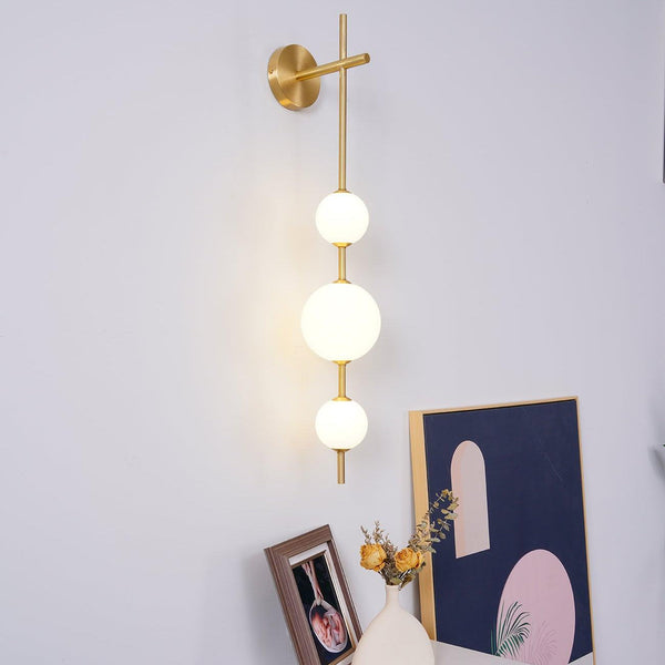 Miriiella Wall Lamp Vertical Globe Minimalist