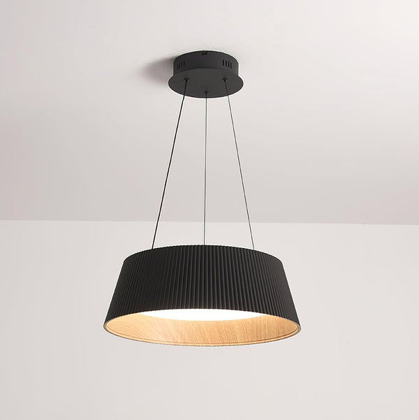 Modern Ribbed Pendant Light