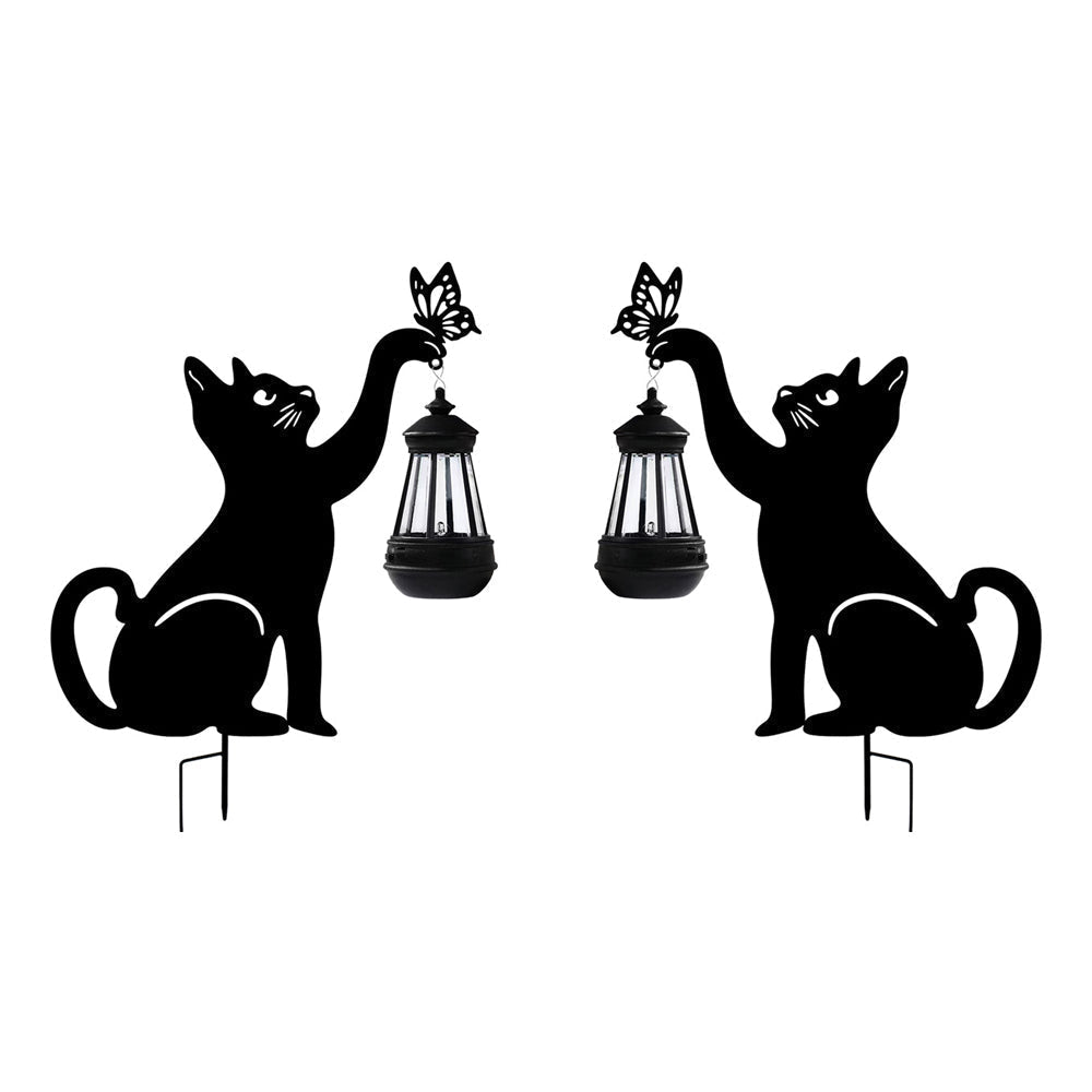 Seleria Silhouette Cat LED Outdoor Hanging Lights