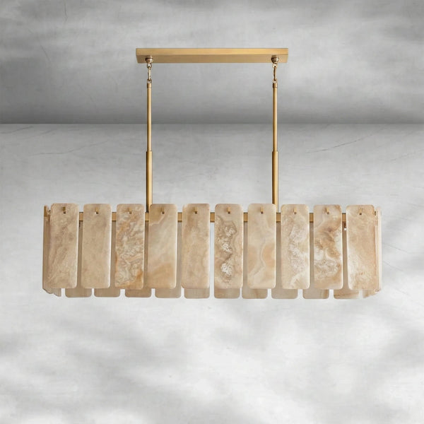 The Voltesio Linear | Brass & Alabaster | CLVTS