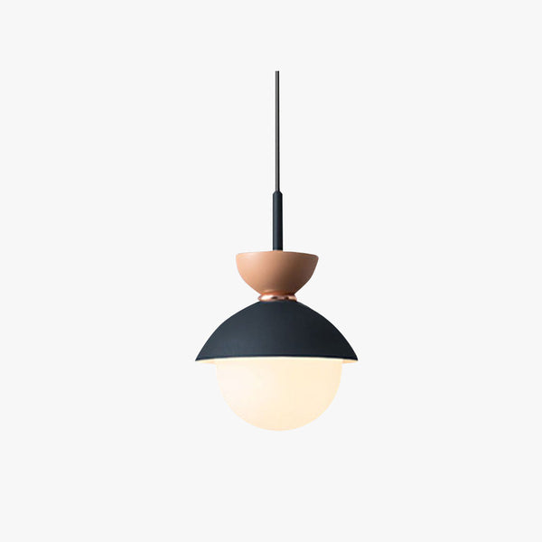 Nordic Macaron Glass Orb Pendant Lighting