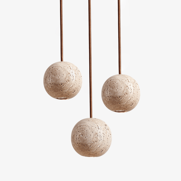 Cassia Travertine Pendant Light