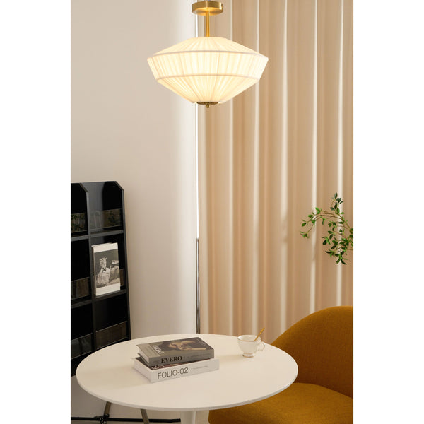 Casoreth Pleated Fabric Ceiling Lamp