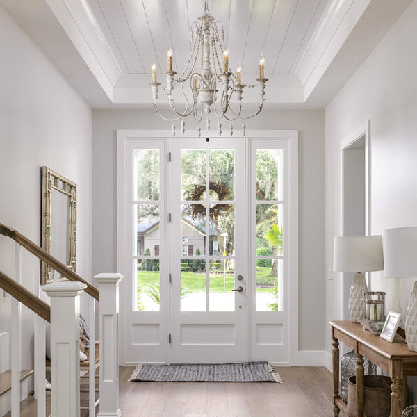 Norduvyh Postmodern Luxury Traditional Wooden Chandelier