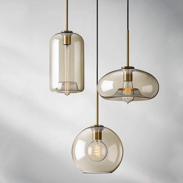 Cognac Glass Pendant | Brass | CLCGP