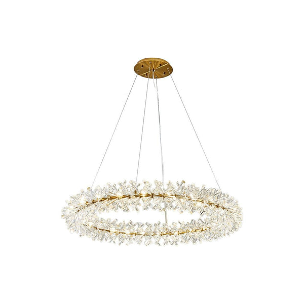 Mira Crystal Ring Chandelier