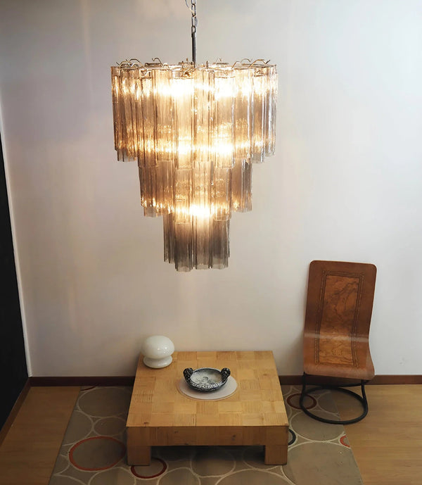 Elegant Smoke Tube Chandelier