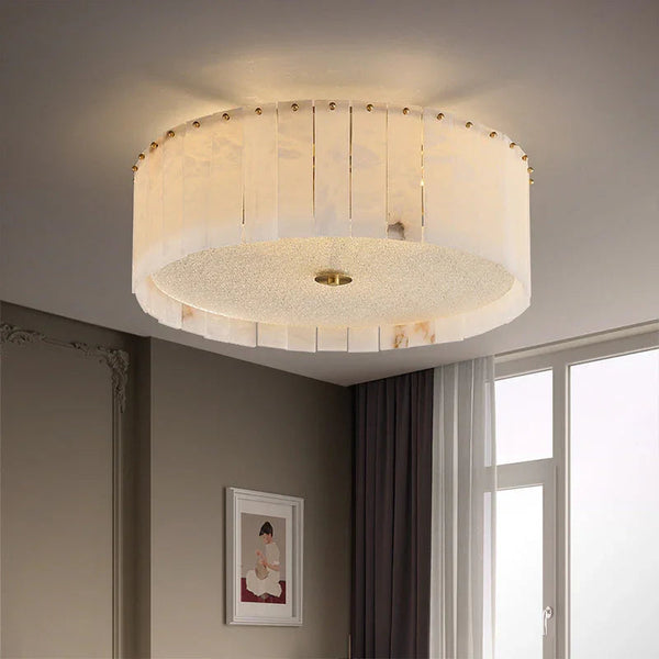 All Copper Alabaster Ceiling Lamp