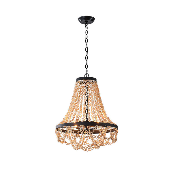 Vevyniel Postmodern Luxury Wooden Chandelier